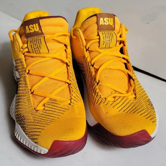 Adidas ASU Basketball Low Sneaker Shoes (Probounce) # B41866  display picture 2